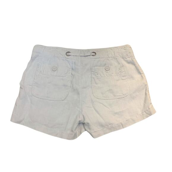 Sanctuary Tan Khaki Beige Drawstring Linen Shorts Size 31 XL Utility - Picture 6 of 10